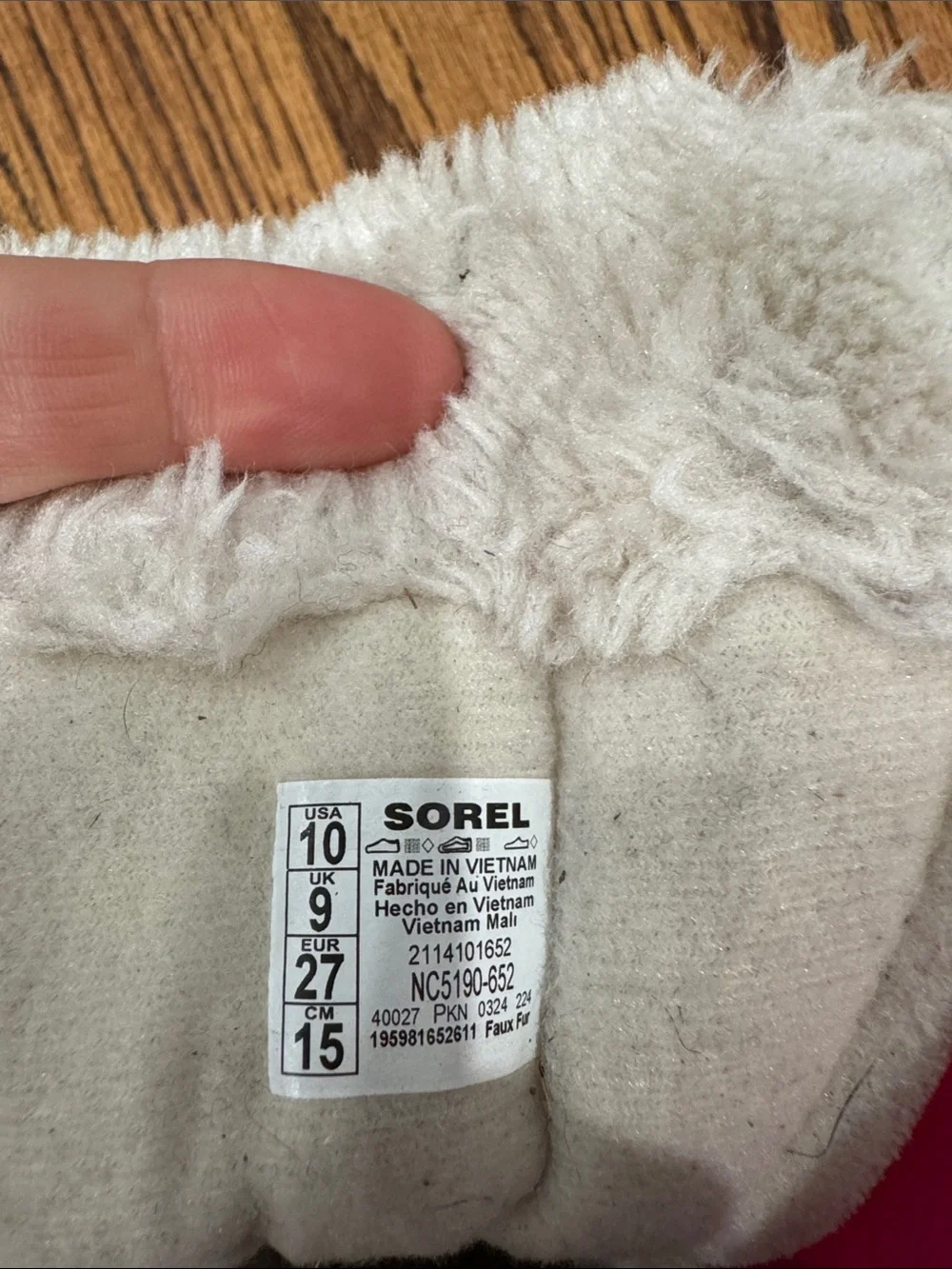Sorel bright pink